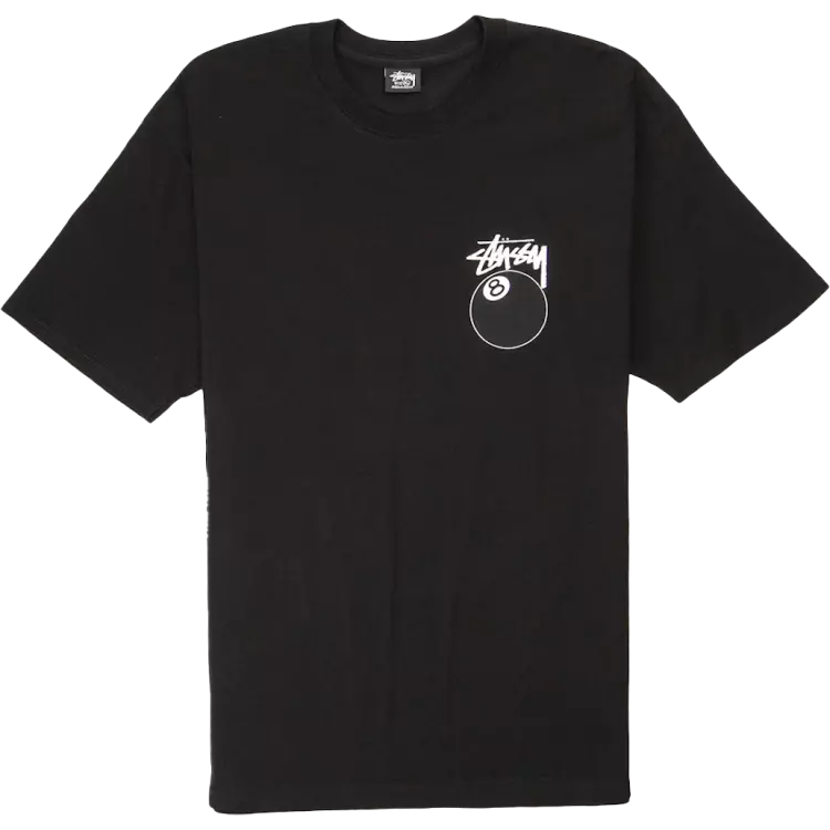 Stussy - 8 Ball Black T-Shirt