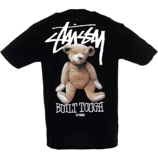 Stussy - Built Tough Bear Black - slika 1